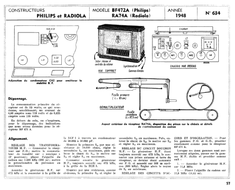 BF472A; Philips France; (ID = 2506897) Radio