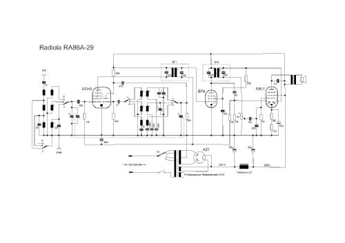 RA86A ; Radiola marque (ID = 2294683) Radio