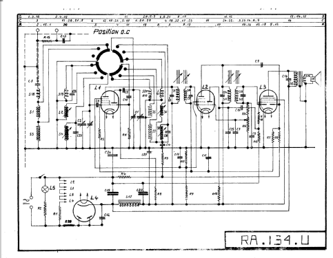 RA134U; Radiola marque (ID = 1324629) Radio