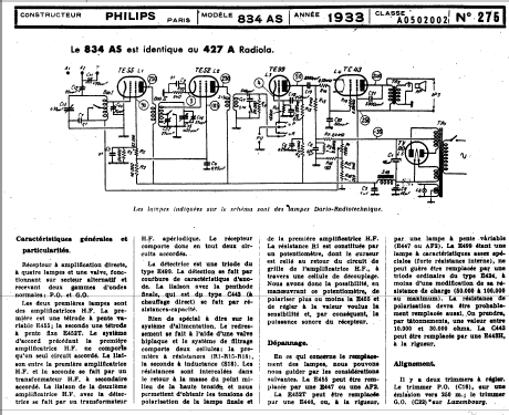 Radiola 427 Super-Inductance 34 427A ; Radiola marque (ID = 87563) Radio