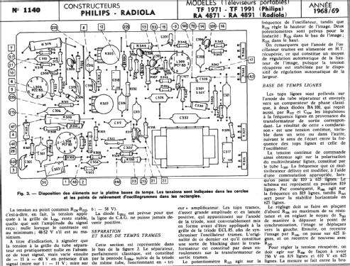 RA4871; Radiola marque (ID = 292063) Television