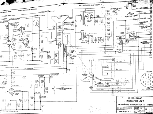 Radar CR103; Radiomarine (ID = 2510642) RADAR