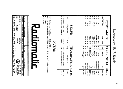 A3S; Radiomatic, S.F.R.T. (ID = 717252) Car Radio