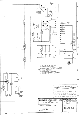 DC-AC Voltmeter RV24; Radiometer; (ID = 2996226) Equipment