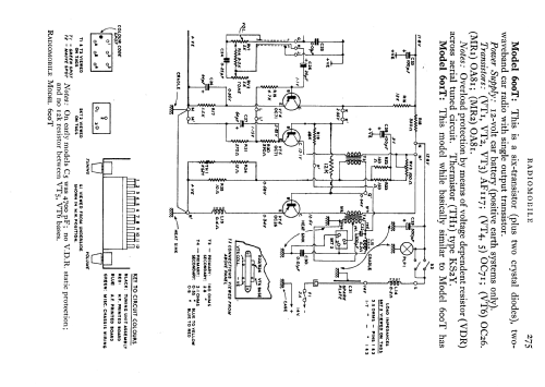 600T ; Radiomobile Ltd., (ID = 721511) Car Radio