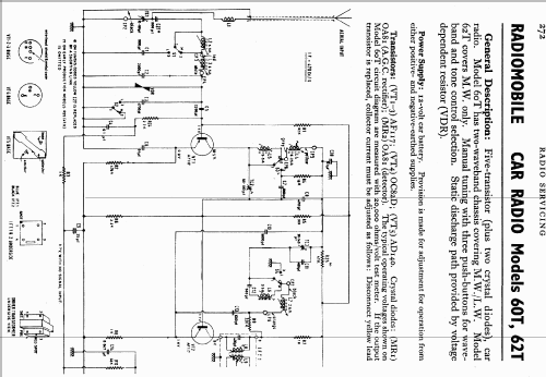 60T ; Radiomobile Ltd., (ID = 727909) Car Radio