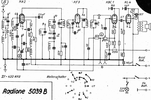 5039B; Radione RADIO (ID = 3101008) Radio