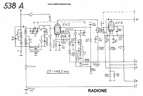 538A; Radione RADIO (ID = 22113) Radio