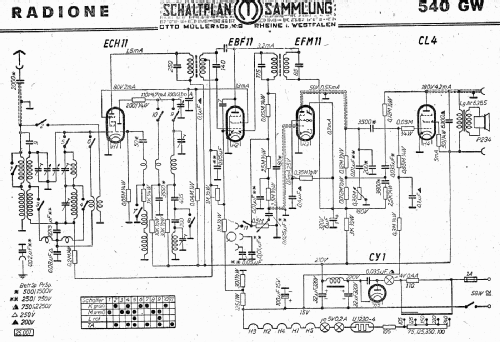 540GW; Radione RADIO (ID = 3097353) Radio