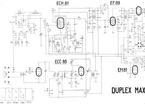 Duplex-Maximus 58 ; Radione RADIO (ID = 373089) Radio