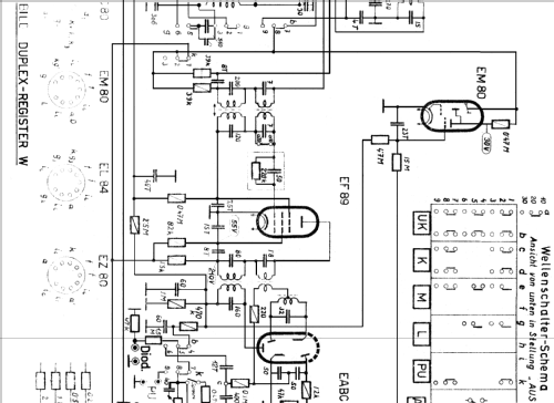 Duplex-Register W; Radione RADIO (ID = 61851) Radio