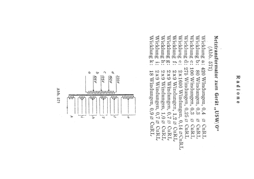 Univ.Super USWO; Radione RADIO (ID = 359455) Radio