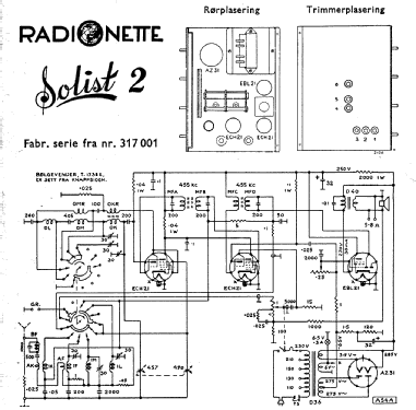 Solist 2 ; Radionette; Oslo (ID = 3071360) Radio