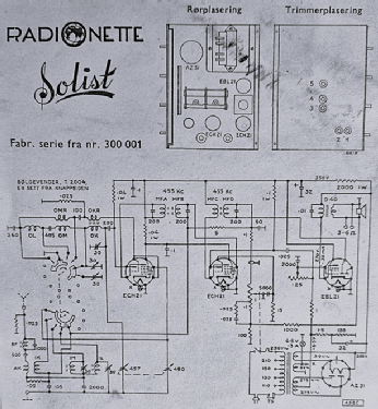 Solist ; Radionette; Oslo (ID = 3047099) Radio