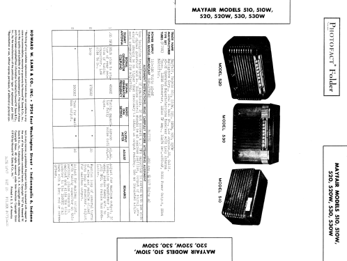 Mayfair 510W ; Radiophone Corp.; (ID = 893760) Radio