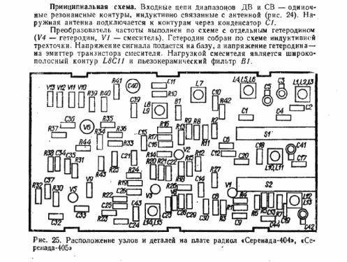 Серенада Serenada 405; Radiopribor Works, (ID = 2352763) Radio