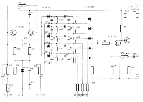 SW Transceiver OTAVA 79; Radiotechnika, (ID = 2601815) Amat TRX