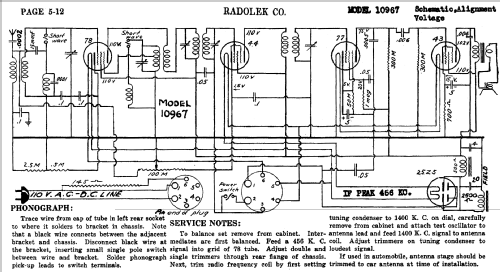 10967 ; Radolek Co., Chicago (ID = 394458) Radio