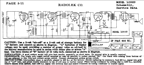 10969 ; Radolek Co., Chicago (ID = 394459) Radio