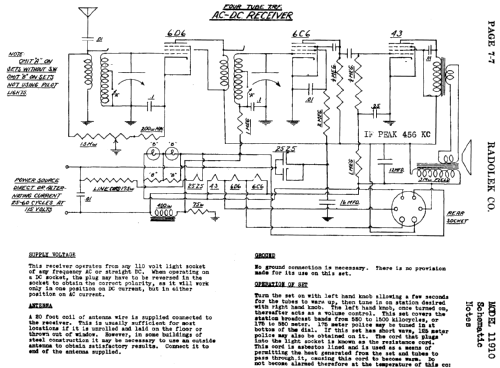 11910 ; Radolek Co., Chicago (ID = 387736) Radio