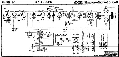 Monroe 8-9 SR248; Radolek Co., Chicago (ID = 396012) Radio