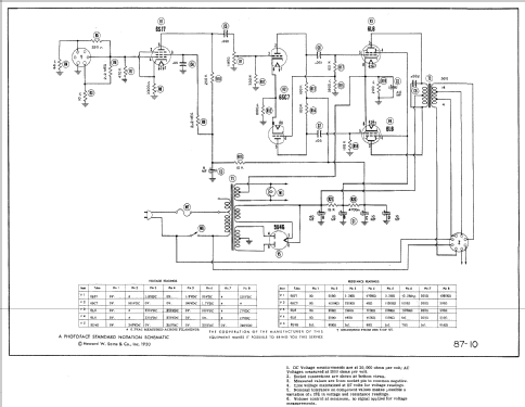 2306 ; Rauland Corp.; (ID = 497292) Ampl/Mixer