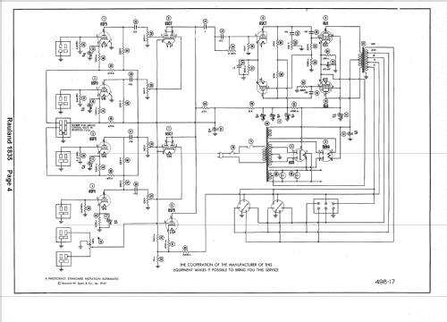 1835 ; Rauland Corp.; (ID = 1528822) Ampl/Mixer