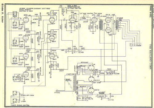 W-861; Rauland Corp.; (ID = 1792252) Ampl/Mixer