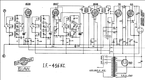 61AW; Raycophone Ltd., (ID = 1926643) Radio