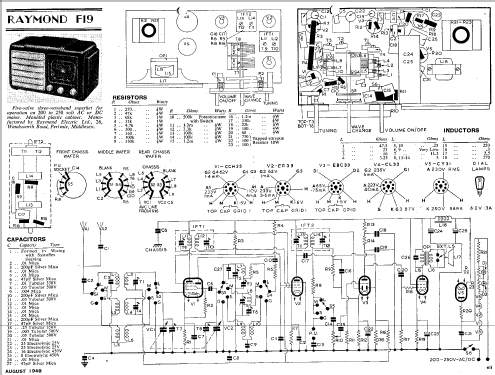 F19; Raymond Electric, (ID = 429424) Radio