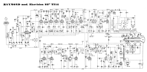 Ekovision 22' - Televisore T714; Raymond marca / (ID = 2926018) Television