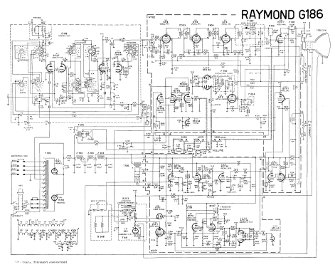 Televisore G186; Raymond marca / (ID = 2900685) Televisore