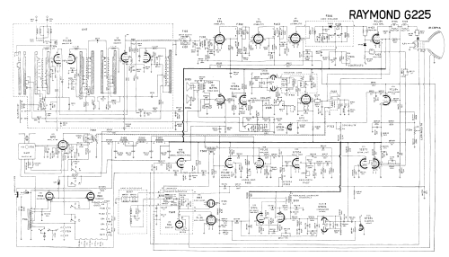 Televisore G225; Raymond marca / (ID = 2900714) Television