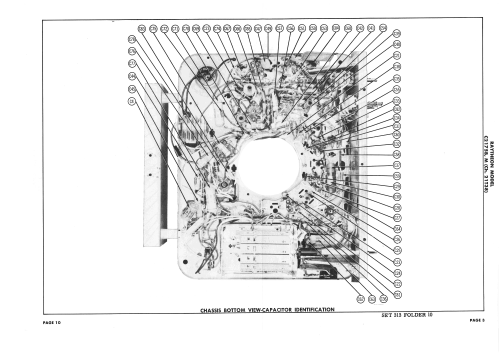 C2175B Ch= 21T38; Raytheon Mfg. Co.; (ID = 2161814) Television