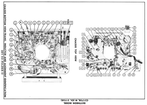 C2175M Ch= 21T38; Raytheon Mfg. Co.; (ID = 2161830) Television