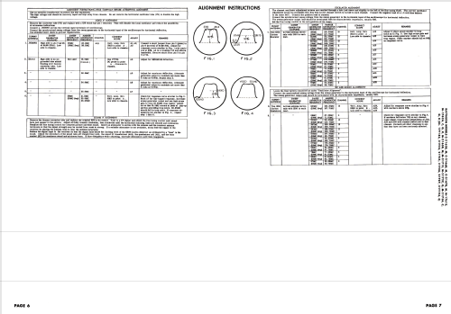 C-2166B Ch= 21T25; Raytheon Mfg. Co.; (ID = 2700847) Television