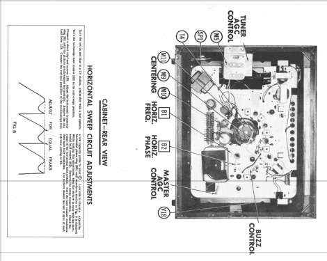 C-216-B Ch= 21T45; Raytheon Mfg. Co.; (ID = 2364337) Televisión