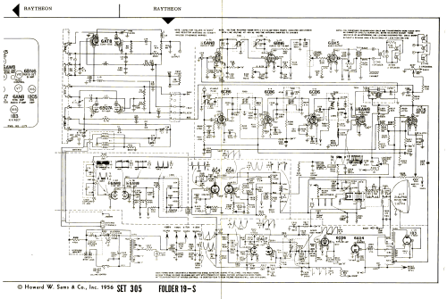 C-218 Ch= 21T43; Raytheon Mfg. Co.; (ID = 2723098) Televisore