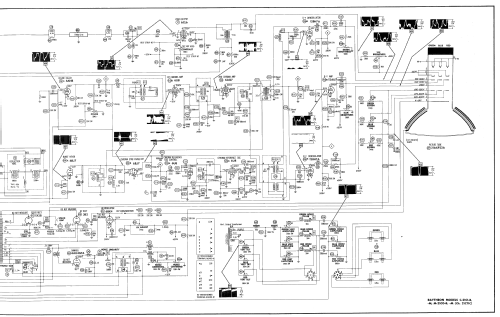 C-21C1-M Ch= 21CT1C; Raytheon Mfg. Co.; (ID = 2469585) Television