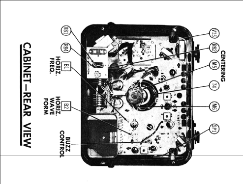 M-1761E Ch= 17T183; Raytheon Mfg. Co.; (ID = 2700707) Television