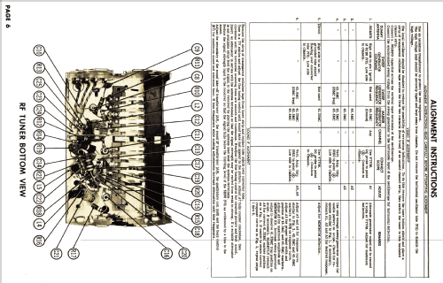 M-2165 Ch= 21T24AS; Raytheon Mfg. Co.; (ID = 2643084) Television