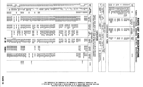 M-2165 Ch= 21T24AS; Raytheon Mfg. Co.; (ID = 2643098) Television