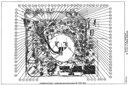 M-21CO-M Ch= 21CT1C; Raytheon Mfg. Co.; (ID = 2469657) Television