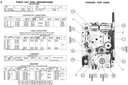 T-100-4 Ch= 4RT1; Raytheon Mfg. Co.; (ID = 517363) Radio