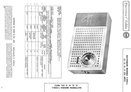 T-100-4 Ch= 4RT1; Raytheon Mfg. Co.; (ID = 517365) Radio