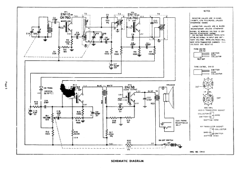 T-100 series Ch= 4RT1; Raytheon Mfg. Co.; (ID = 2096198) Radio