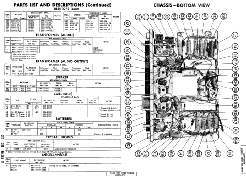 T-2500 Ch= 7RT4; Raytheon Mfg. Co.; (ID = 500334) Radio