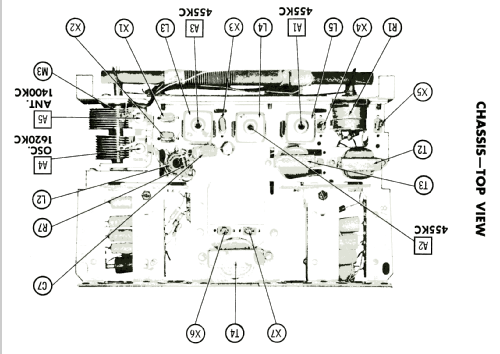 T-2500 Ch= 7RT4; Raytheon Mfg. Co.; (ID = 1866067) Radio