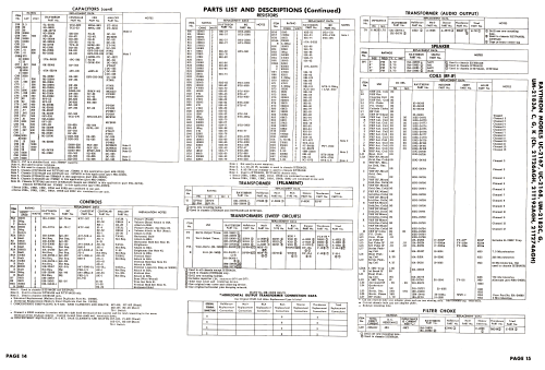 UC-2167 Ch= 21T26AGH; Raytheon Mfg. Co.; (ID = 2670101) Televisión