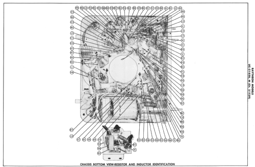 UC-2185B Ch= 21T39; Raytheon Mfg. Co.; (ID = 2358591) Televisore